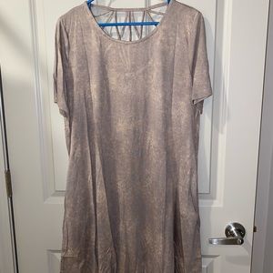 Super cute tan dress